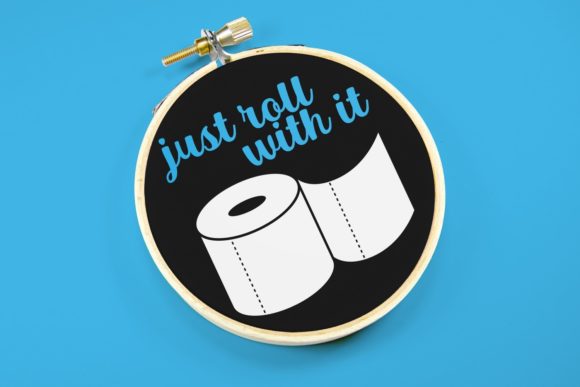 Reviewing Toilet Paper Just Roll with It SVG