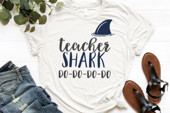 Teacher Shark Do-Do-Do-Do Fin Only Svg Review