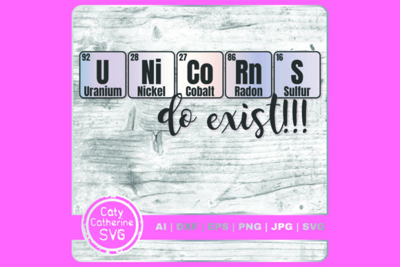 Unicorns Do Exist Science Periodic Table Review